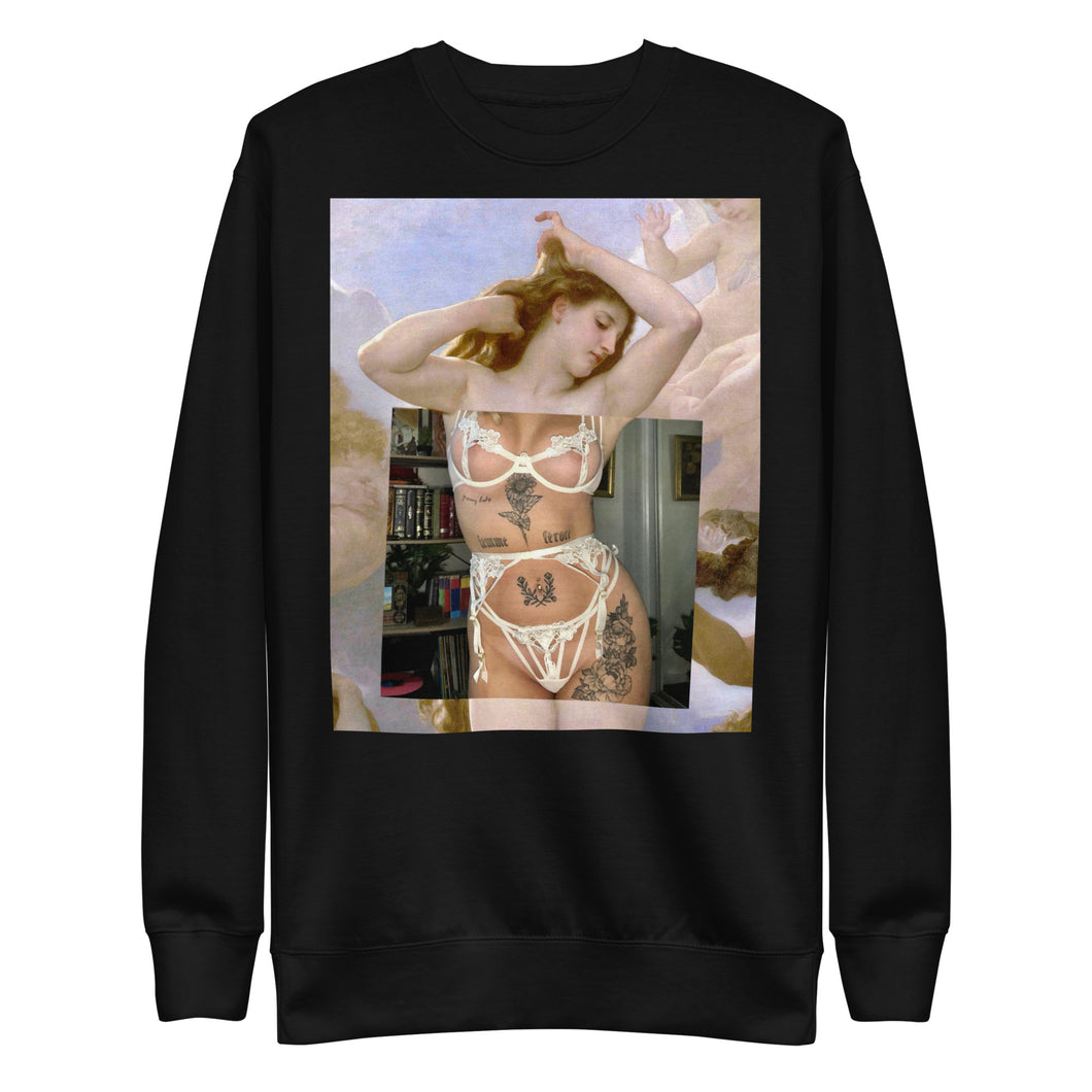 Birth of Venus Unisex Premium Sweatshirt