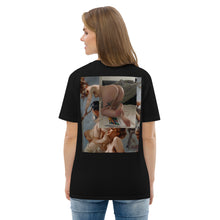 Load image into Gallery viewer, Witches Going to Their Sabbath backside Unisex organic cotton t-shirt
